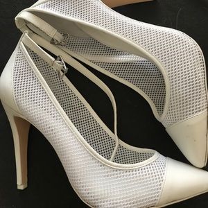 BCBG Generation White Heels